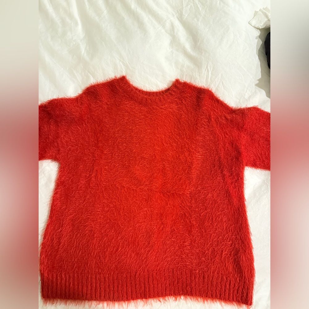 Red sweater